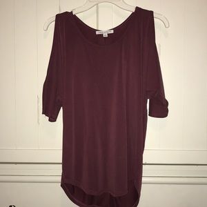 Dark Mauv pink float shirt